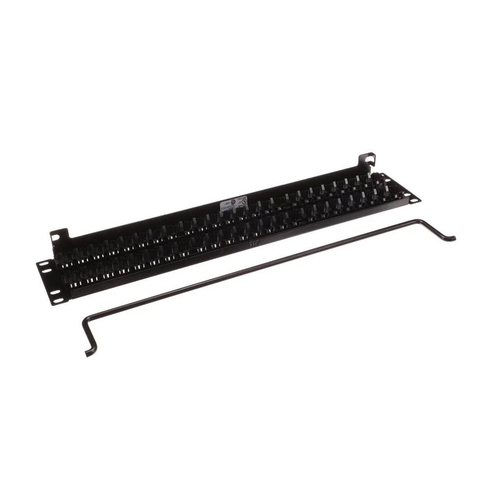 Belden AX101458 48-Port 2U Flex Patch Panel Black