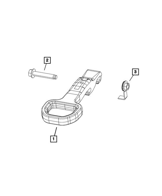 Genuine Mopar Hex Flange Head Screw 6512808AA