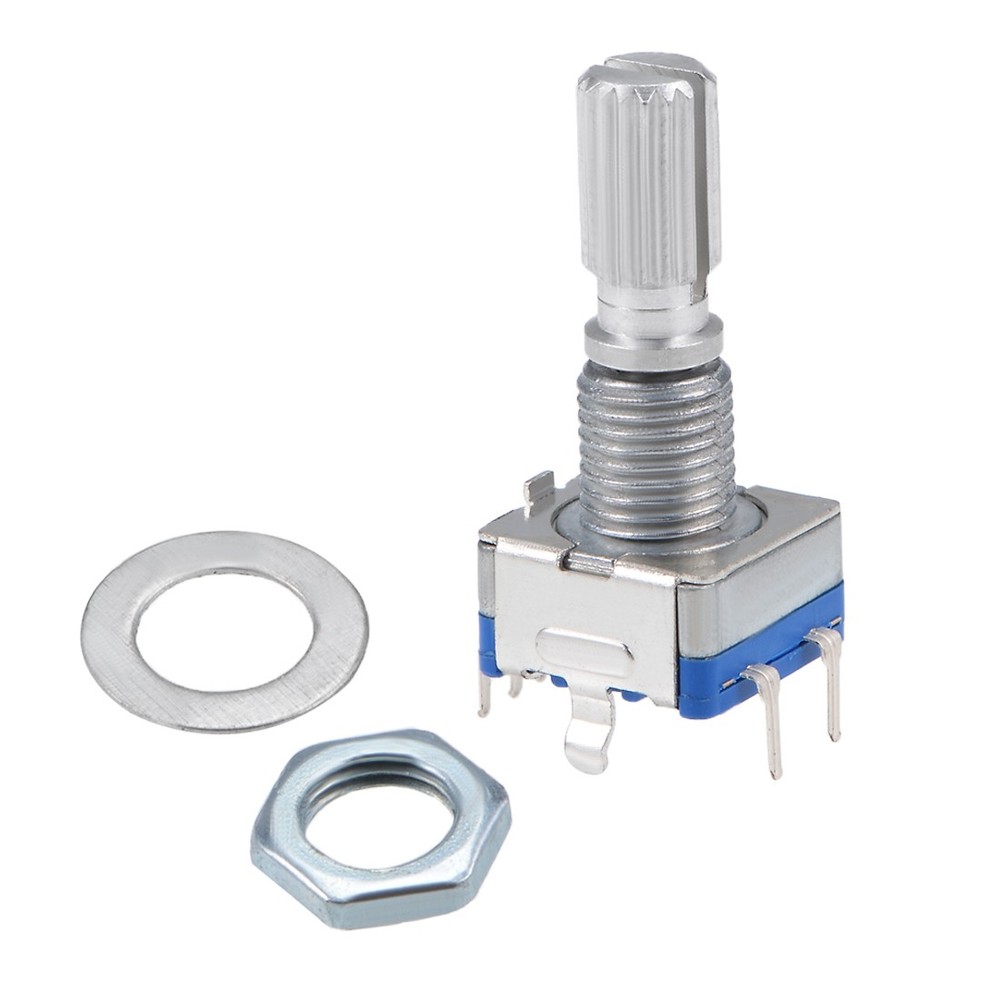 5pack 360 Degree Rotary Encoder Code Switch Potentiometer EC11 7 Pins 20mm