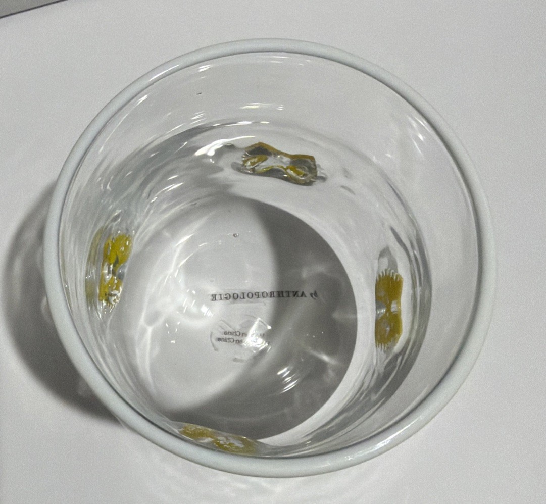 Anthropologie Bowtie Pasta Icon Juice Glass