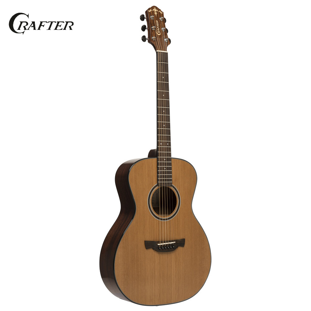 Crafter Able Series Orchestra Acoustic Guitar With Solid Cedar Top ABLE T630 N