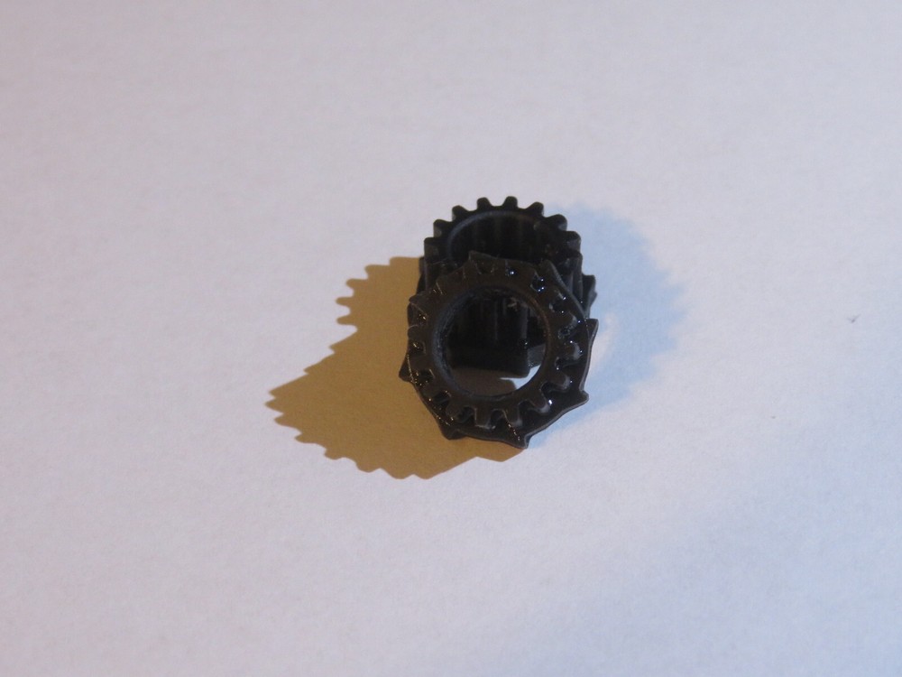 Technics SL-B200 main turntable gear. New 3d design-2 for one-ABS plastic