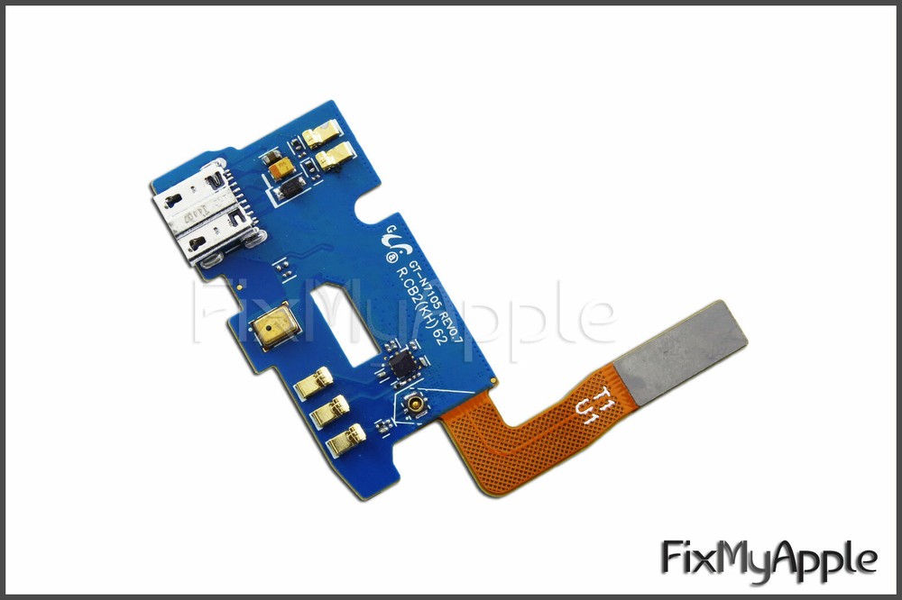 Samsung Galaxy Note 2 N7105 Dock Connector Charging Port Flex Cable Replacement