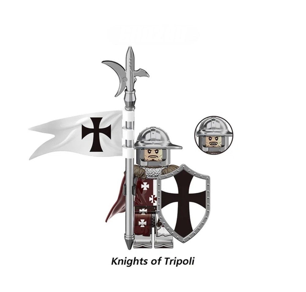 Crusader Knights (Jerusalem And Tripoli) Minifigures