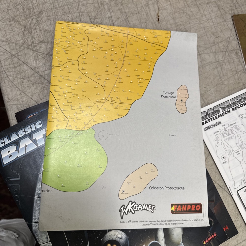 Fanpro Battletech Classic Battletech Core Rules Set 10980