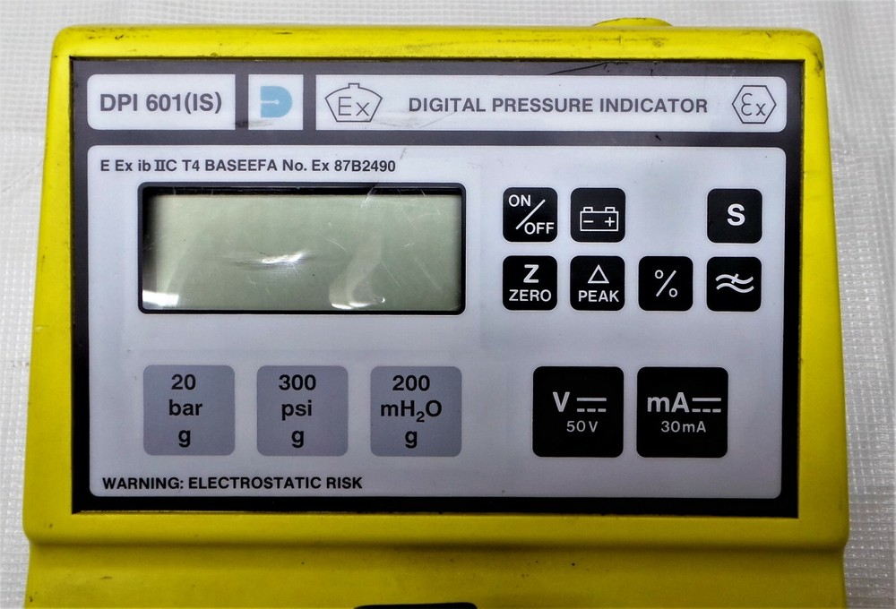 Druck DPI 601 IS Digital Pressure Indicator.