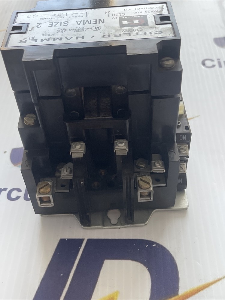 Cutler-Hammer C10DN2 Series A1 Nema Size 2