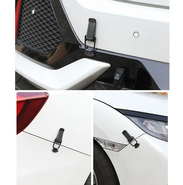 Security Hook Lock Clip Car Truck Bumper Quick Release Fasteners Accessories 2Pc