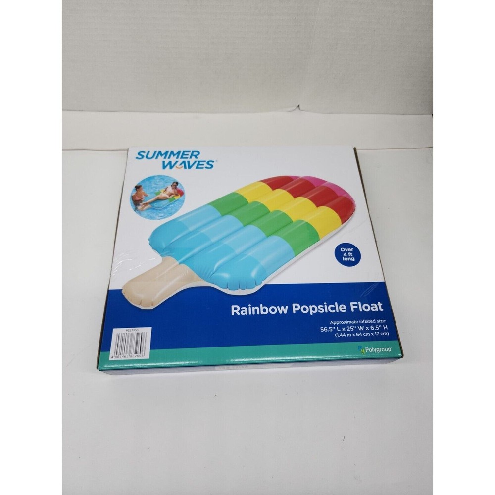 Summer Waves Rainbow Popsicle Float