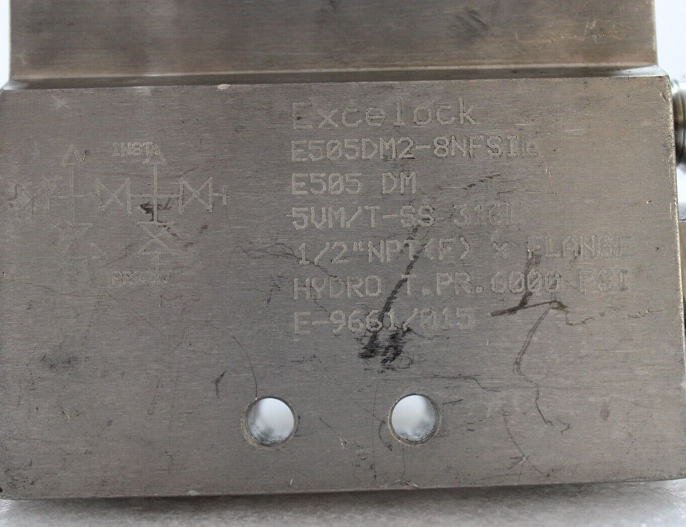 1x EXCELOCK E505 DM VALVES & MANIFOLDS