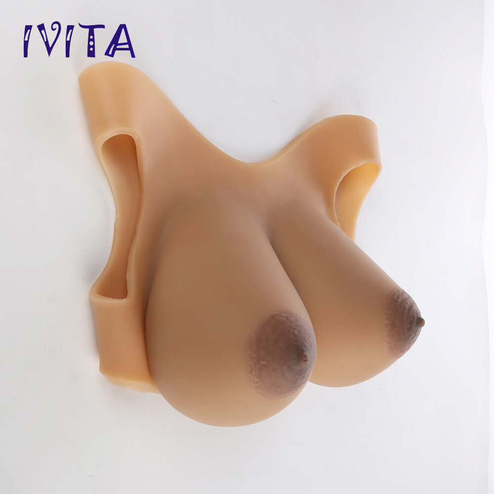 Crossdresser GG Cup Large Areola Full Silicone Breast Forms Artificial Boobs
