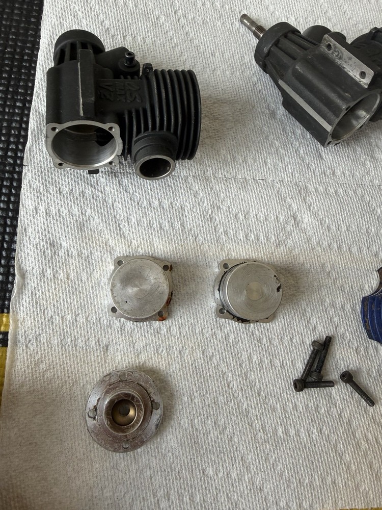 OS MAX VZB .21 Nitro Engine For Parts Only.