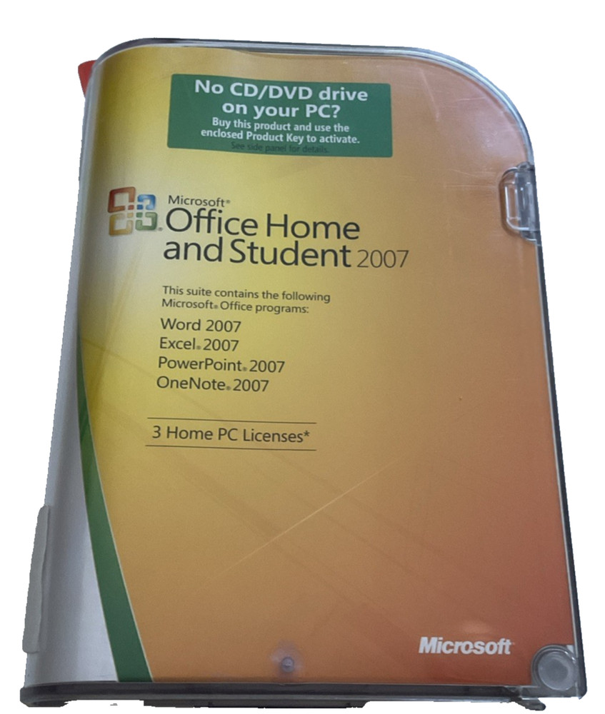 Microsoft Office Home and Student 2007 with Product Key