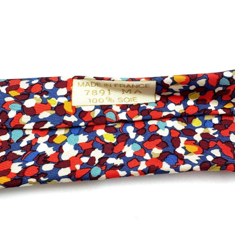 HERMES 100 Silk Tie Multicolor