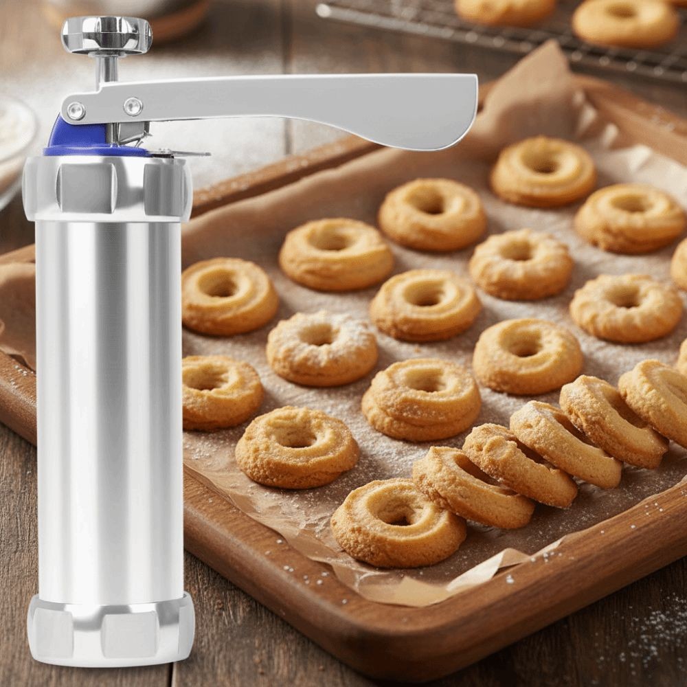 Simple operation Cookie Press Kit Spritz Cookie Maker Kit DIY Biscuit Making