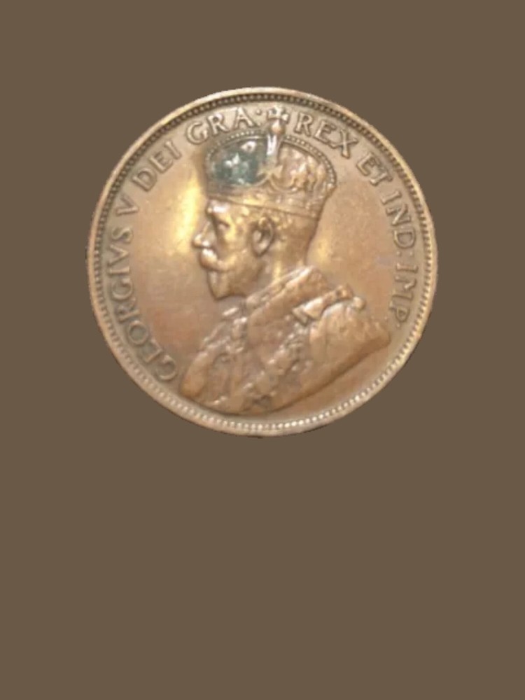 1920 Canada One Cent Bronze Coin - VF (Very Fine) condition