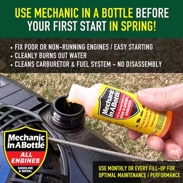Mechanic in a Bottle Gas & Diesel Fuel Treatment 16 oz.
