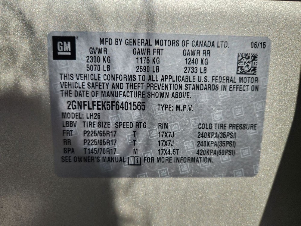 2010-2017 GMC Terrain Dash Mounted Lower 7" Display Screen