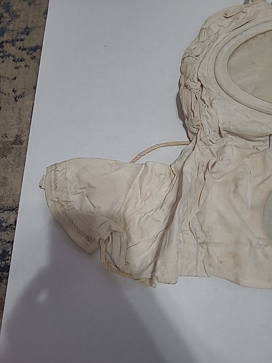 (2) RARE German Child Gas Jacket WWII NOT COMPLETE