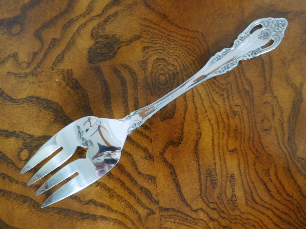 Oneida Stainless SERVING FORK Brahms Flatware Community Silverware Betty Crocker