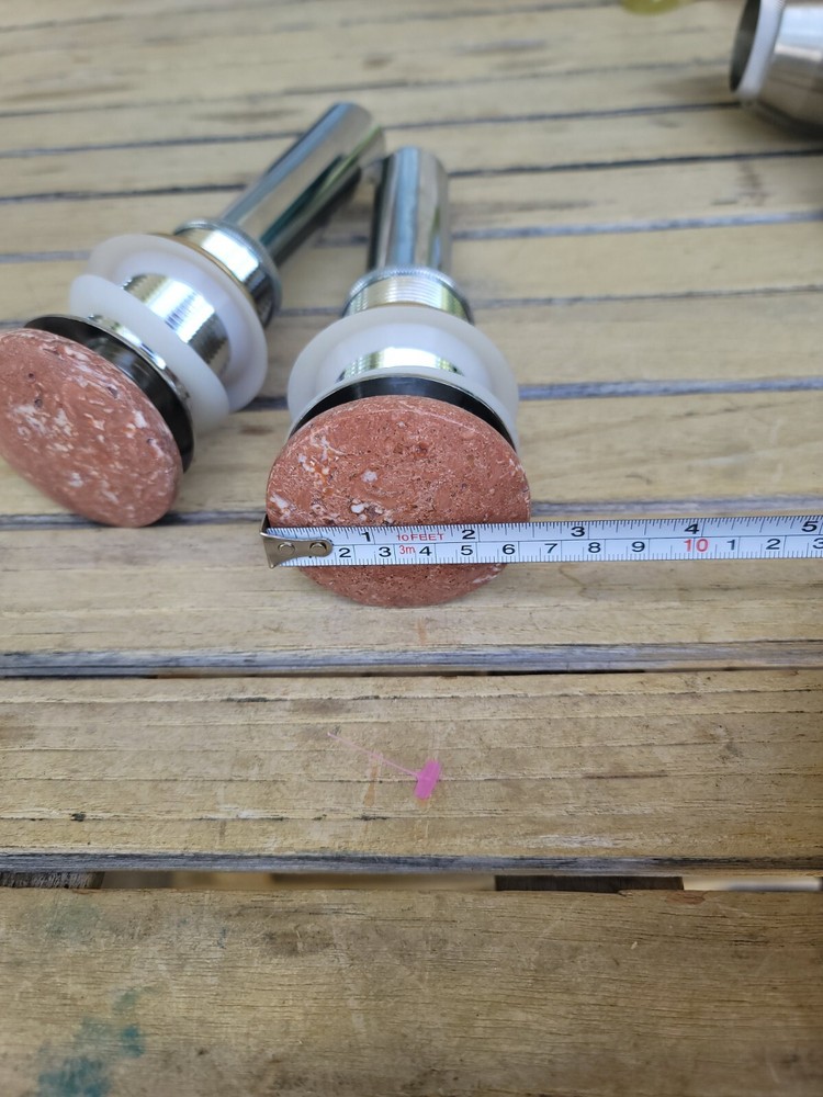 Marble Stone Pop-Up Drain