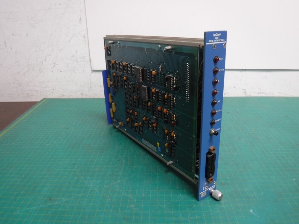 LeCroy 8901 GPIB interface CAMAC Plug-In Module open side