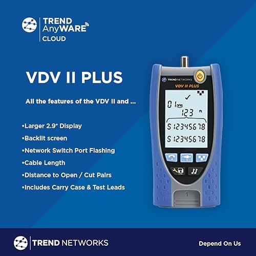 | R158008 | | Cloud Connected | Voice, Data and Video Cable VDV II Plus