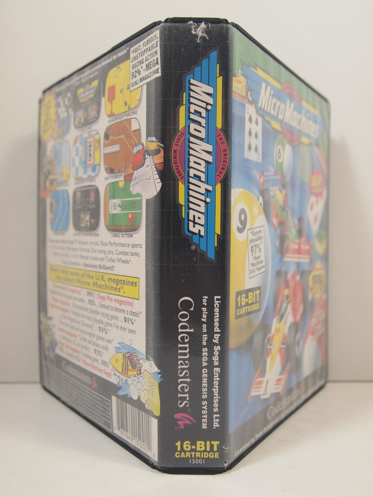 Micro Machines Case (SEGA Genesis) Authentic BOX ONLY