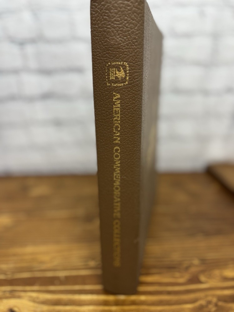 Vintage Post Office Stamp Collection Binder Old Eagle Logo