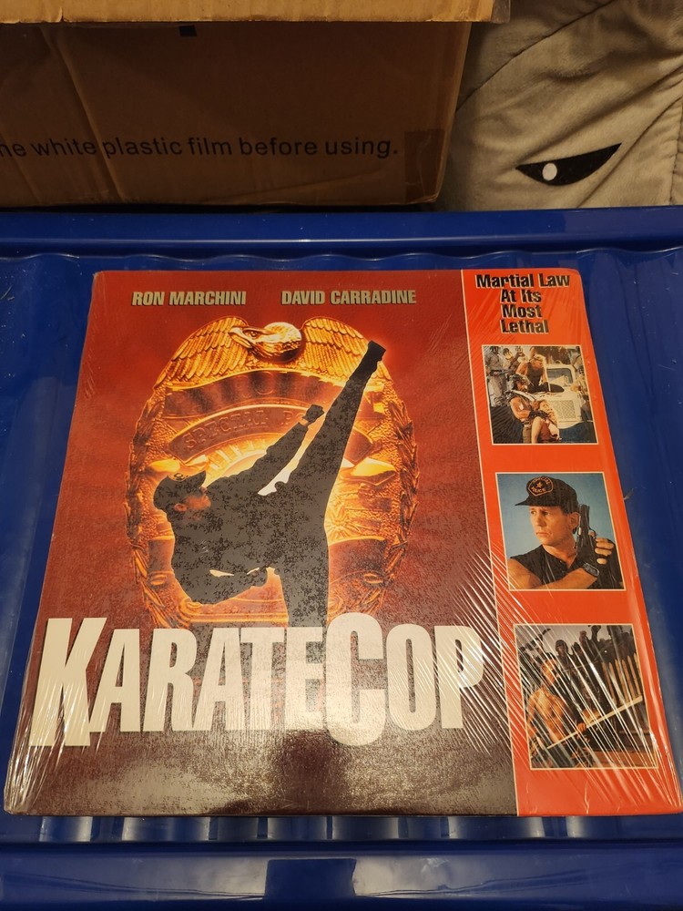 Karate Cop Laserdisc