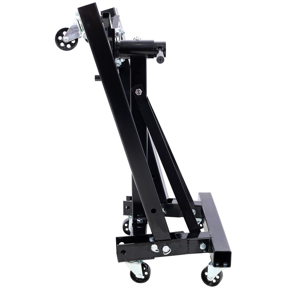 Foldable Engine Stand 2000LBS Capacity 360° Rotating Adjustable Steel Hoist