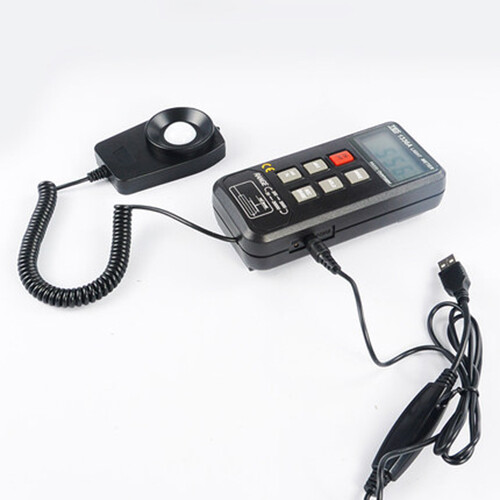 TES-1336A Datalogging Light Meter USB-Schnittstelle (Software enthalten)