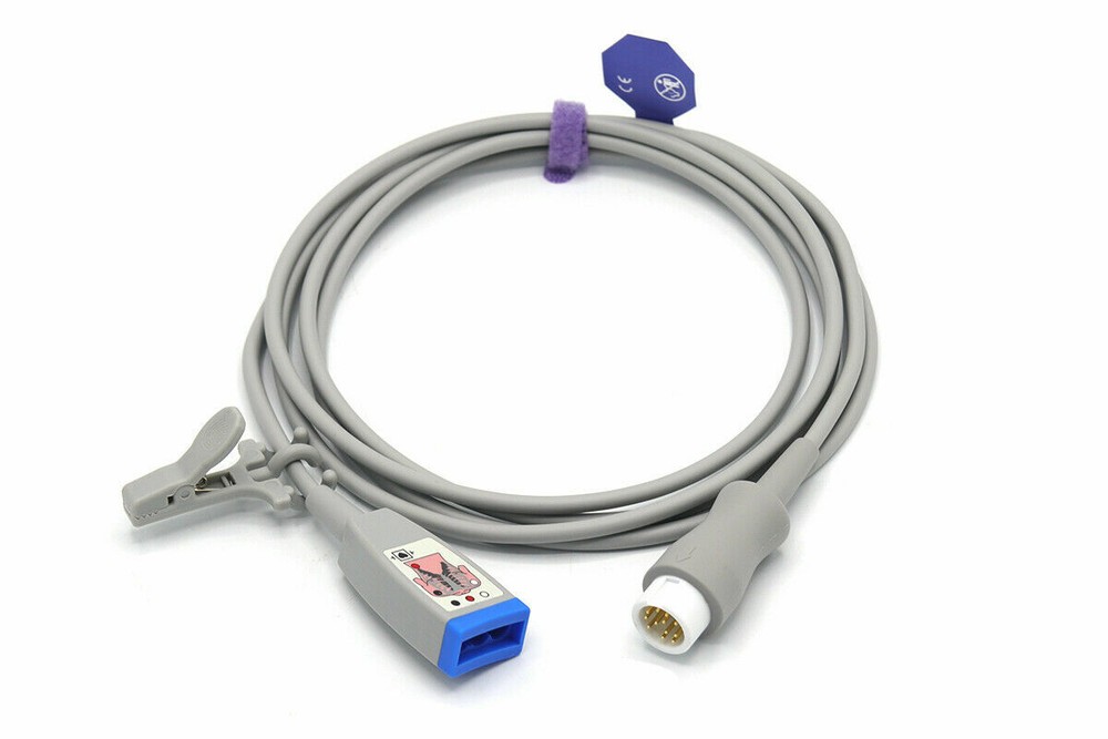 Philips M1669A Compatible 3 Lead ECG Trunk Cable