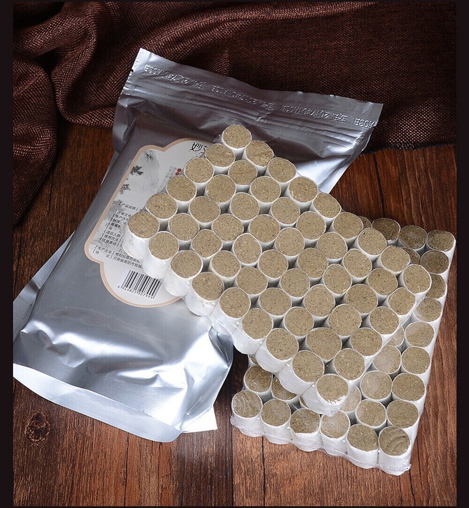 Moxa Cone Roll Stick 108pcs/box 妙艾堂 野生108艾柱 正品五年陈艾手工艾灸条艾绒
