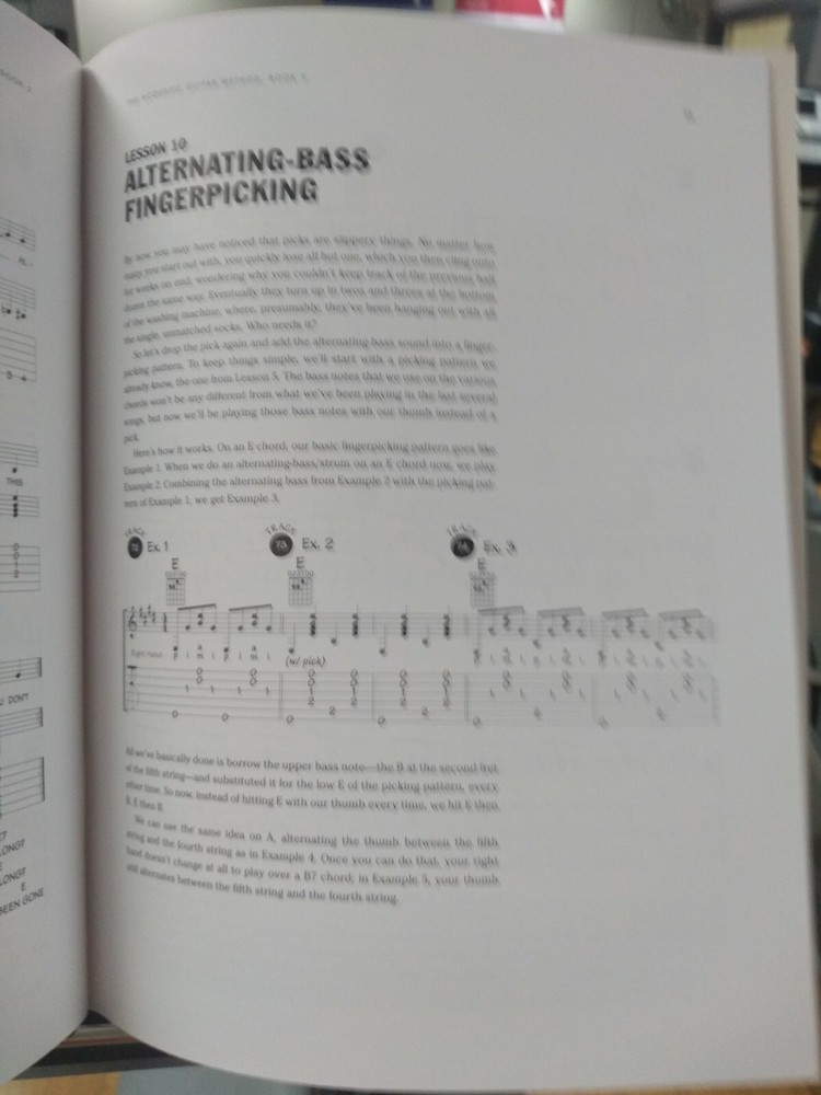 Acoustic Guitar Method 2 Beginner Music Lessons Tab David Hamburger Book CD Pack