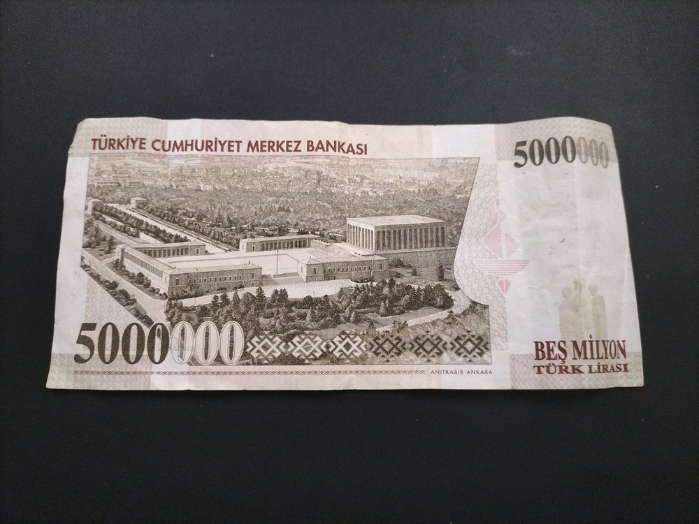 Turkey 5 Million Lira