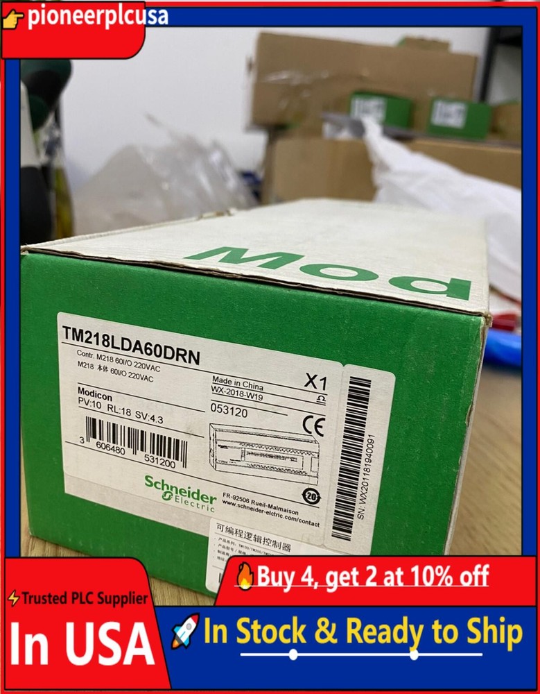 TM218LDA60DRN   programmable module,   US Free TAX