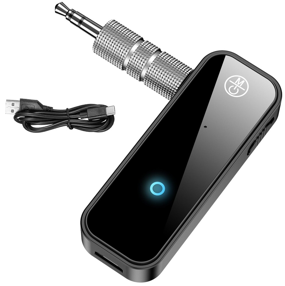 Auxiliary Aux Bluetooth 5.4 Adapter for Car, 2 in 1 Bluetooth Receiver Transm...