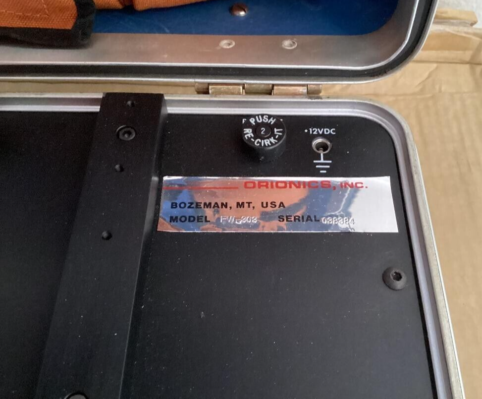 ORIONICS FW-303 AUTOMATIC OPTIC FUSION SPLICER