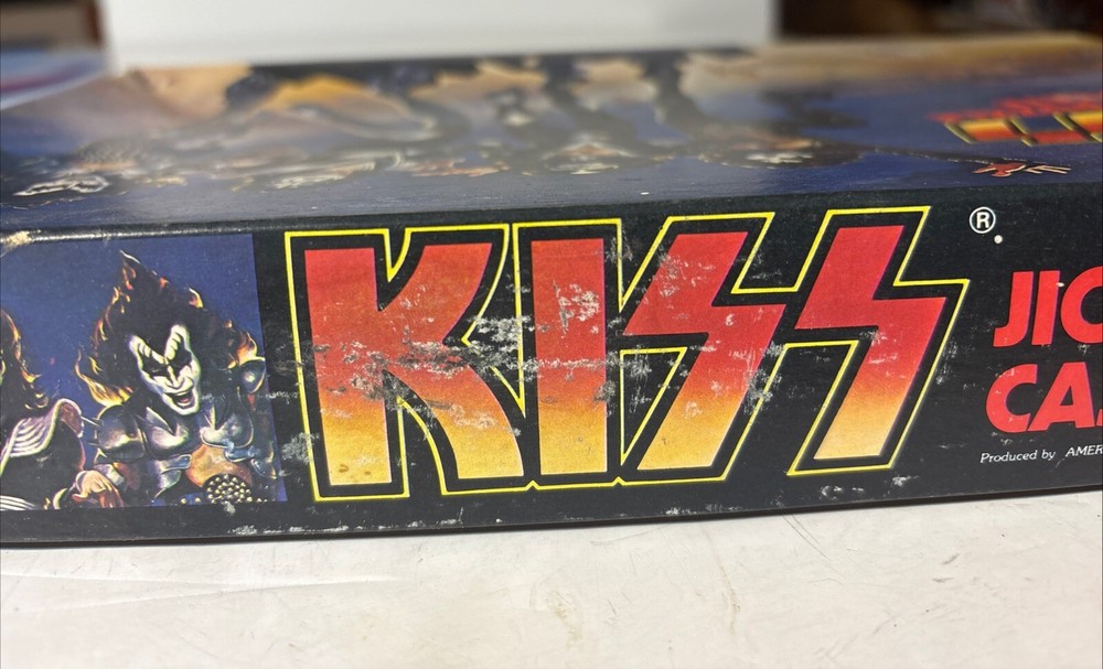 KISS Jigsaw Puzzle From 1977 Complete 200 Pieces