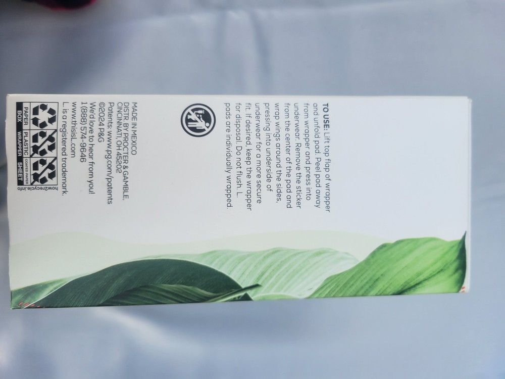 L. Cotton Top Layer REGULAR Ultra Thin Pads With Wings 2 Pack