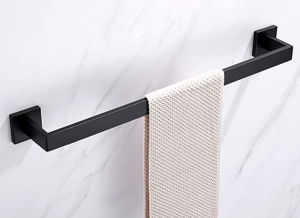 24" Stainless Steel Towel Bar 2-Pack for Bathroom, Kitchen - Rustproof