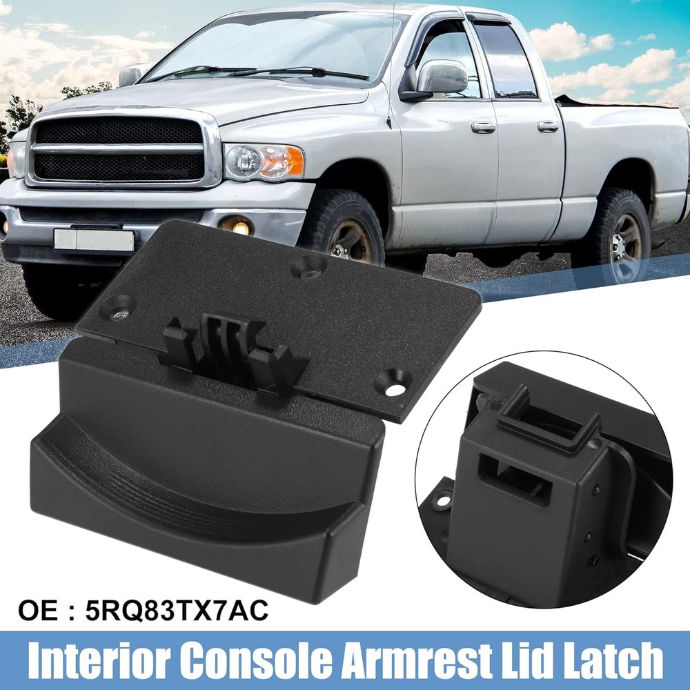 Interior Armrest Console lower Lid Latch For 2013-2018 Dodge Ram 1500 Classic