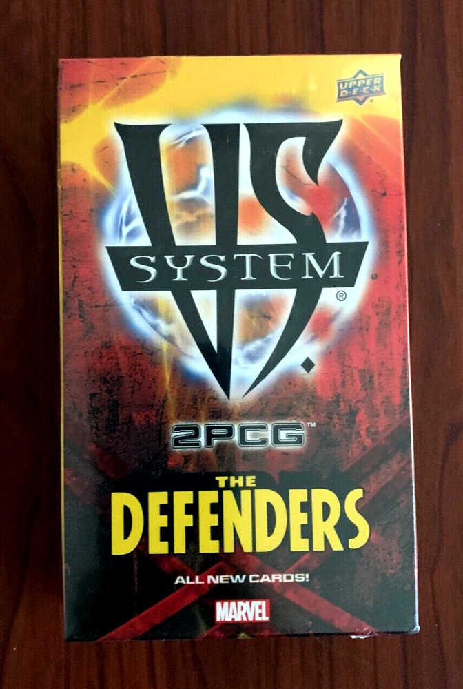 Upper Deck VS System 2PCG Marvel The Defenders Expansion Box New Sealed