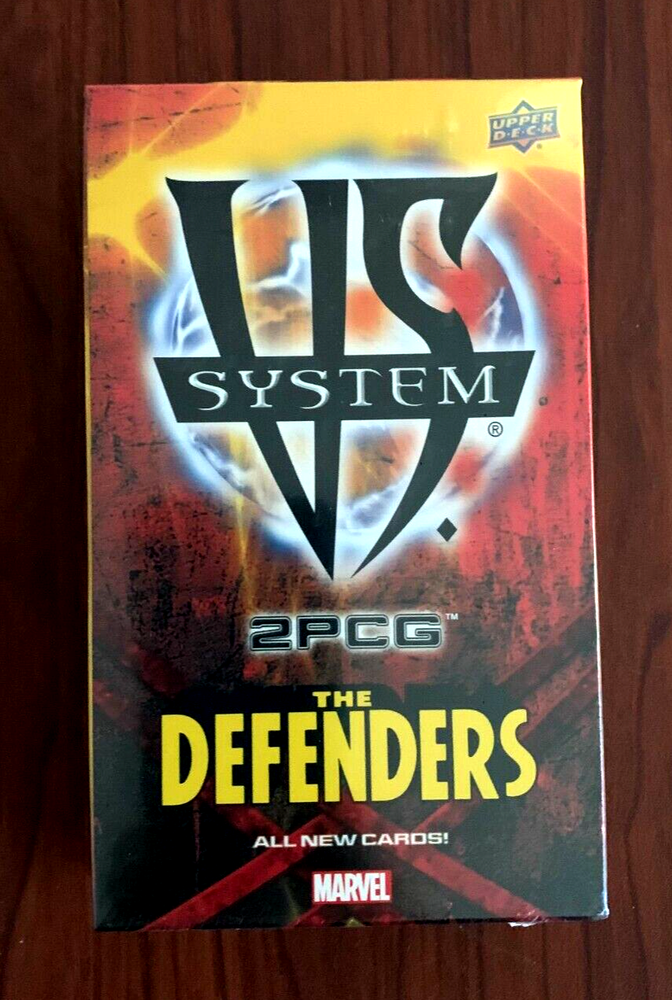 Upper Deck VS System 2PCG Marvel The Defenders Expansion Box New Sealed