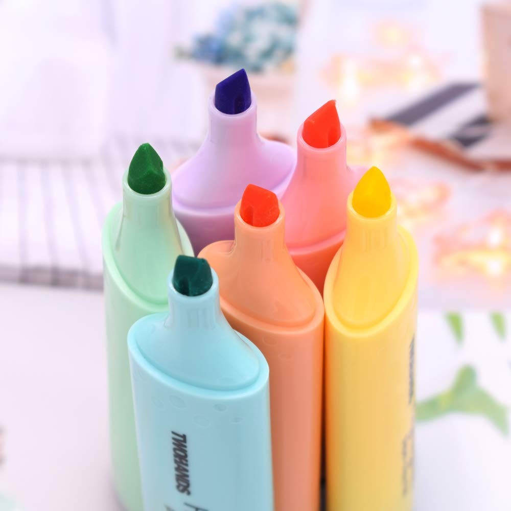 TWOHANDS Fineliners and Highlighters Multicolored