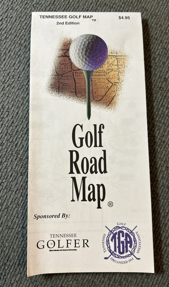 Tennessee Golf Road Map, 2nd Edition