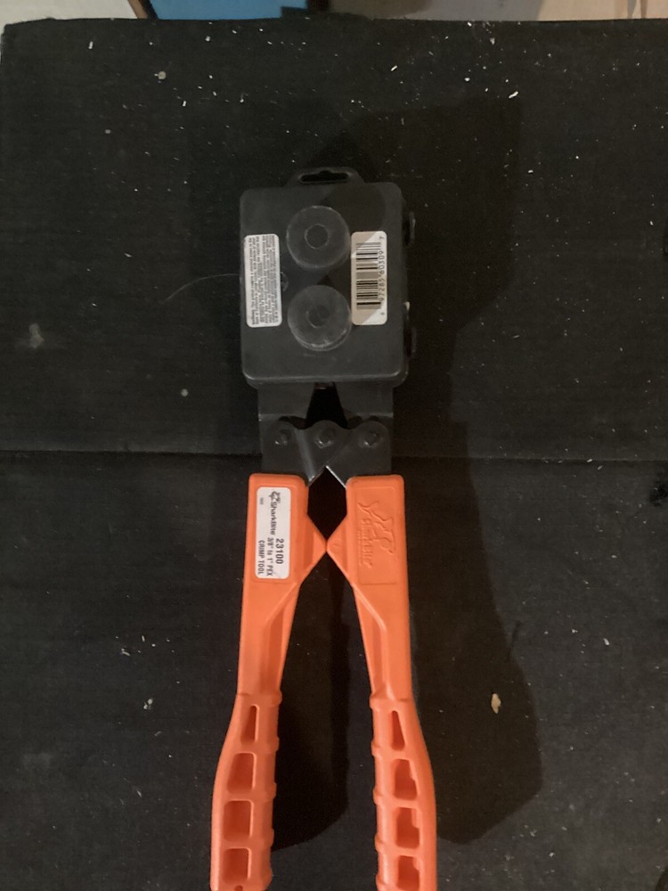 Shark Bite pex crimping tool Kit [ 3/8 - 1 Inch].