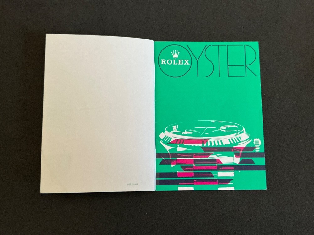 Authentic ROLEX TRANSLATION Booklet Code 565.00.6T For GMT Sub DD DJ..