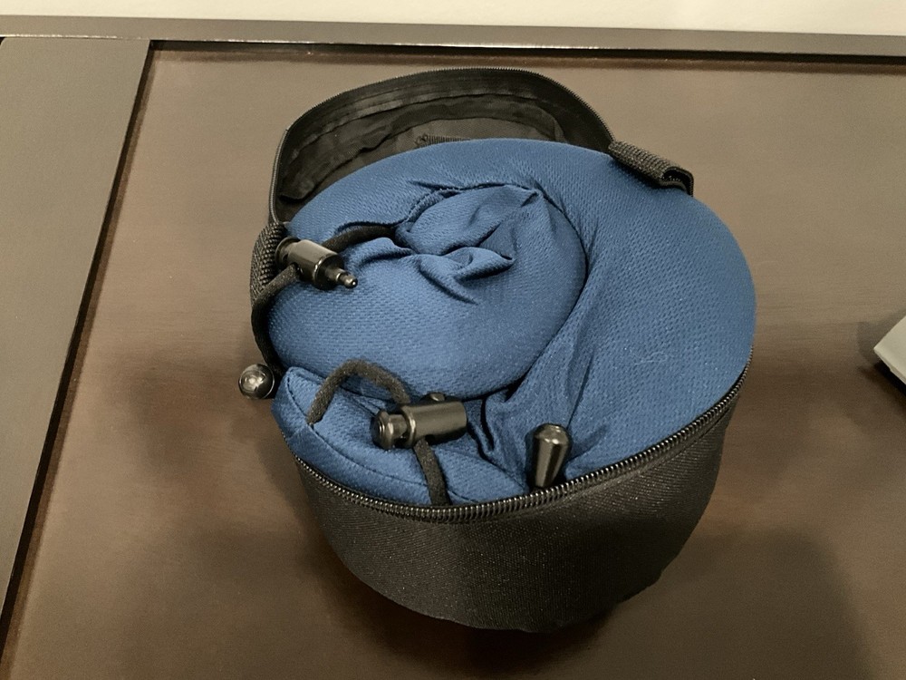 Cabeau Evolution Travel Neck Pillow Memory Foam Blue
